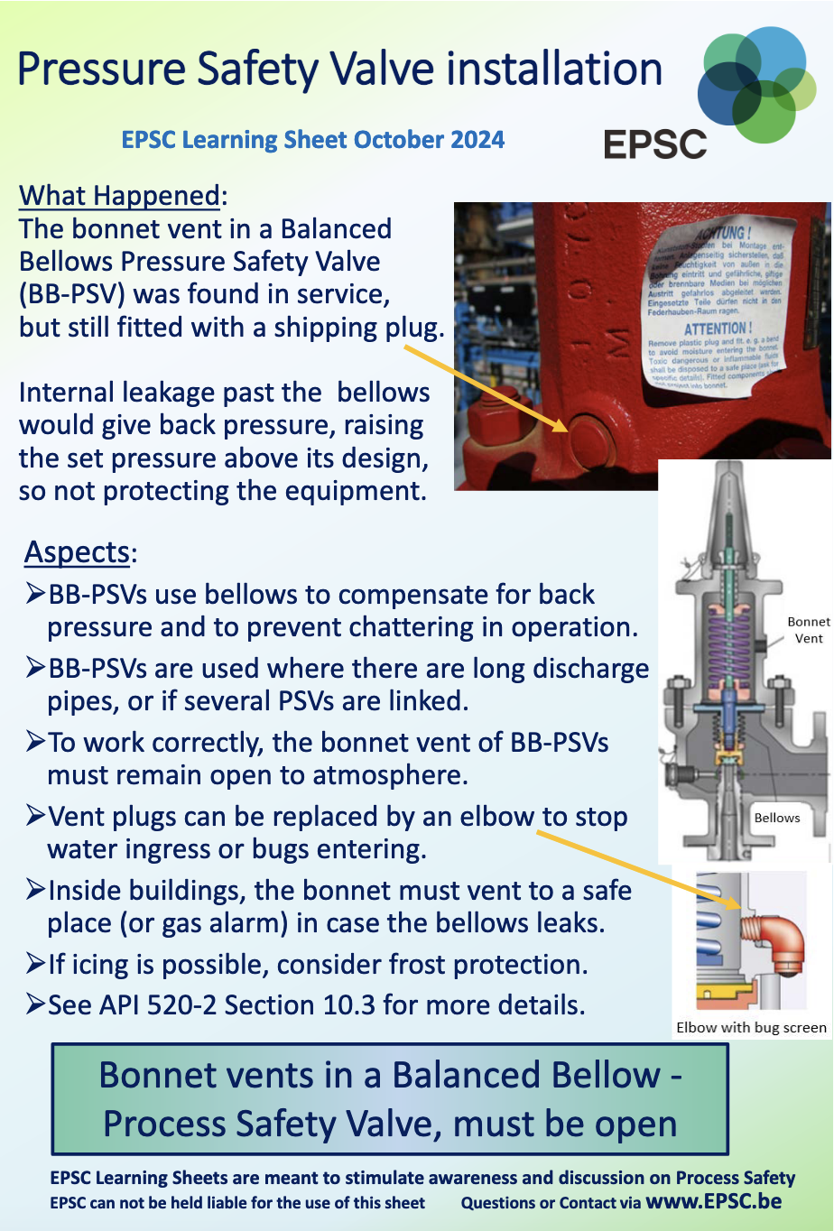 PSV Installation 