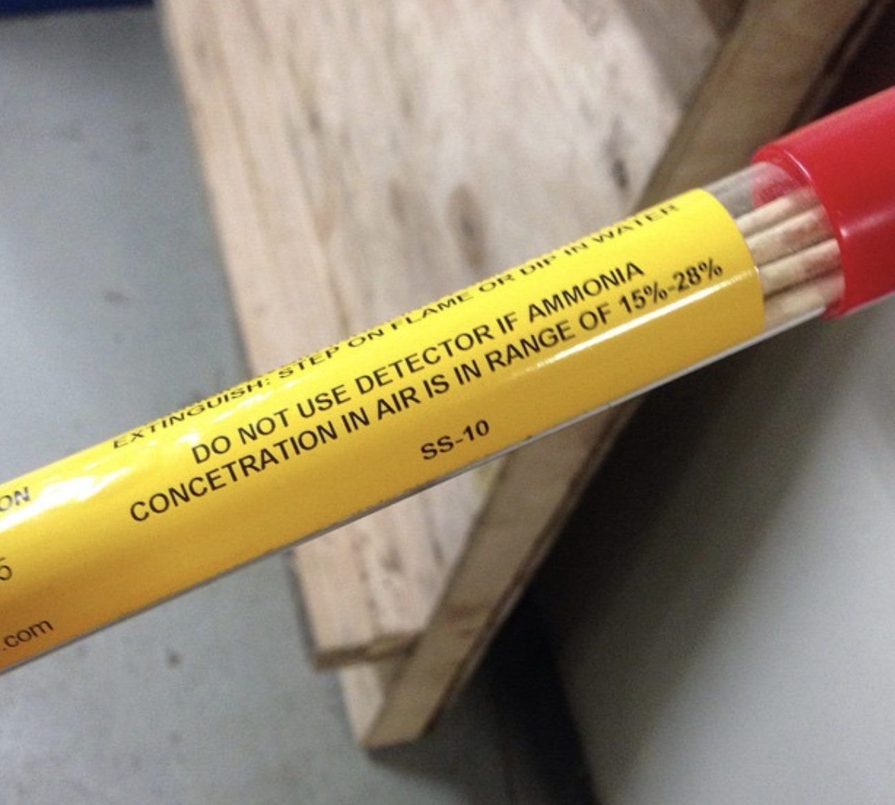 Safety Limitations of Sulfur Sticks